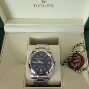 ROLEX OYSTER PERPETUAL 36MM Black And Pink